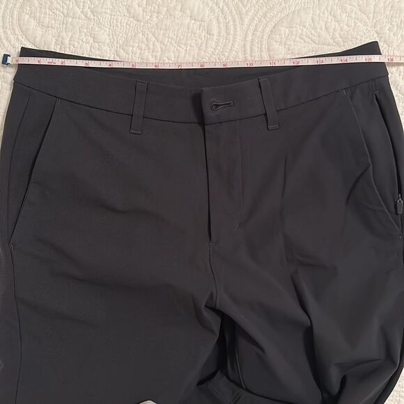 NWOT Lululemon Black Commission Slim-Fit Pant 39" Length Warpstreme, Size 30 - Picture 14 of 14